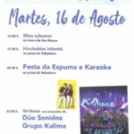 Fiestas de Santa María de Oleiros 2022 | Programación completa