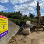 obras del paseo fluvial de San Pedro