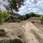 obras del paseo fluvial de San Pedro