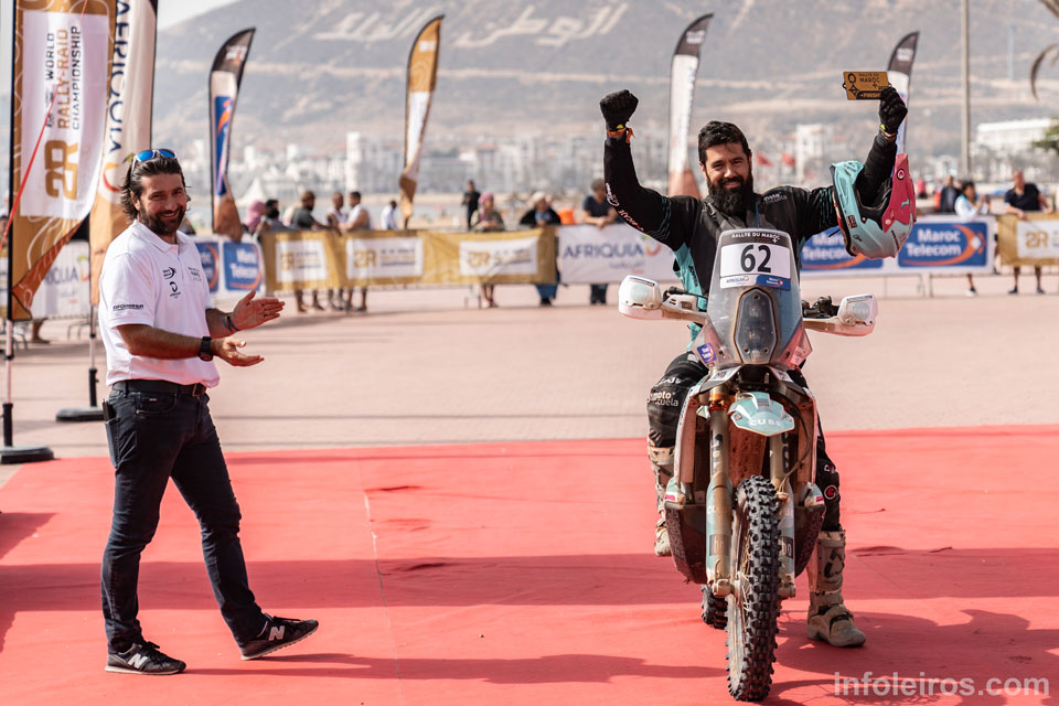 Ivan Merichal pone un pie en el Rally Dakar