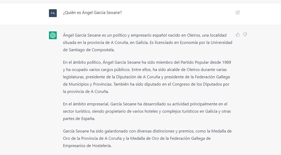 Le hemos preguntado a ChatGPT quién es Gelo y la respuesta es cuando menos curiosa.