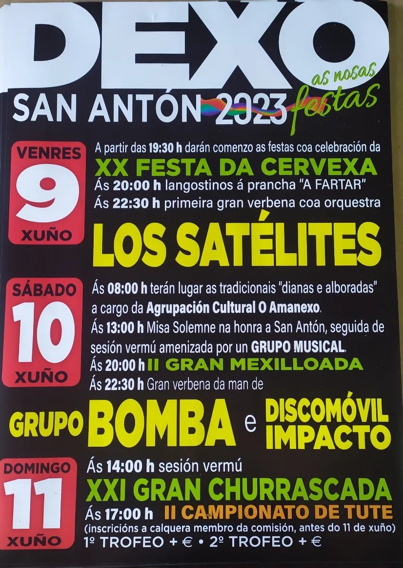 Fiestas de San Antón 2023 de Dexo