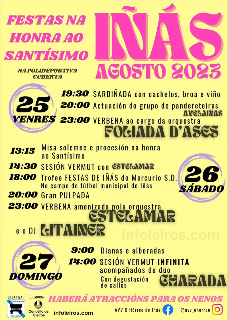 Fiestas Iñás 2023