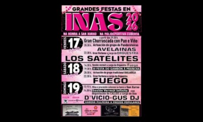 Fiestas San Xurxo de Iñás 2026 | Programa completo